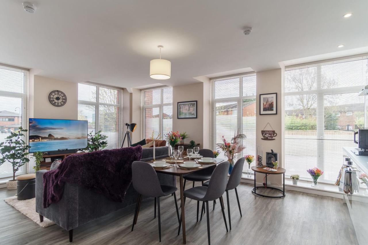 2 Bedroom Modern Apartment In Manchester Luaran gambar
